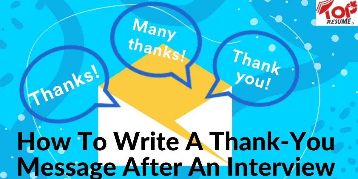 how to write thank you email after an interview