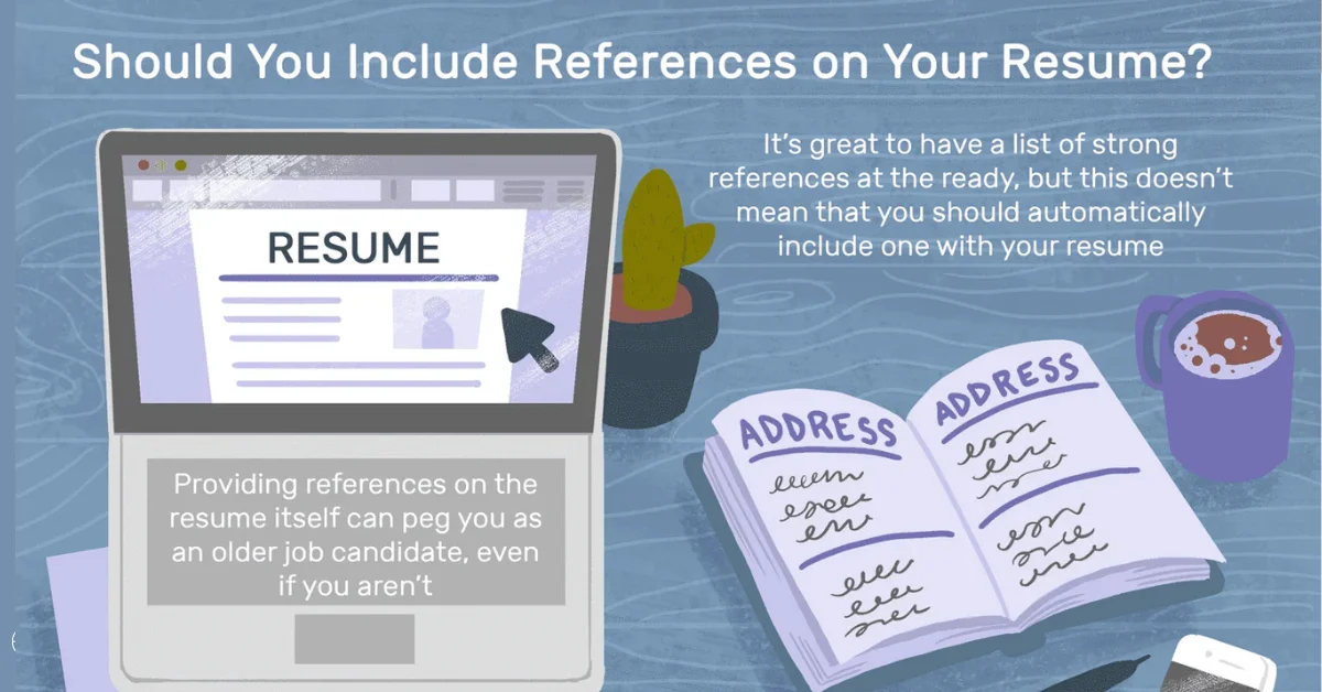 how to put references on a resume